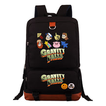 Strange Town Youth Student School Bag Large Capacity Travel Bag Men's And Women's Backpack