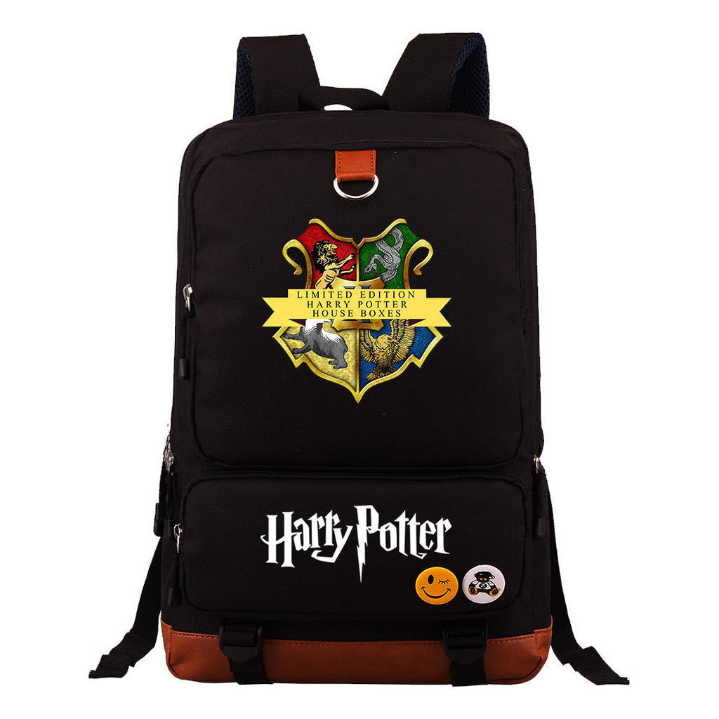 School Of Witchcraft And Wizardry Youth Student Backpack, Large Capacity Travel Bag, Men's And Women's Backpack