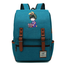 Anime My Heroes Academy Printed Youth School Bag Casual Belt Buckle Classic Backpack