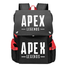 Apex Hero Print Usb Charging Cap Head Style Student School Bag Casual Backpack