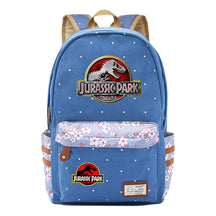 Jurassic Park Dinosaur Printed Student Backpack Leisure Backpack