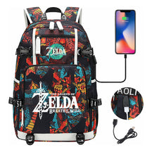 Printed Teenage Student Backpack, Men's And Women's Backpacks, Travel Backpacks