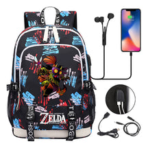 Usb Youth Primary And Secondary School Student Backpack For Men And Women's Leisure Sports Backpack
