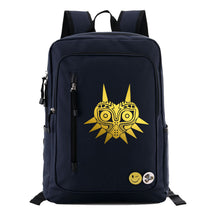 Golden Printed Youth Student Backpack For Men And Women's Leisure Travel Backpack