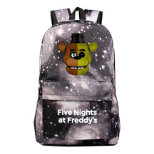 Fashion Toy Bear Game Fashion Starry Sky Youth Student Backpack Men's And Women's Leisure Backpack