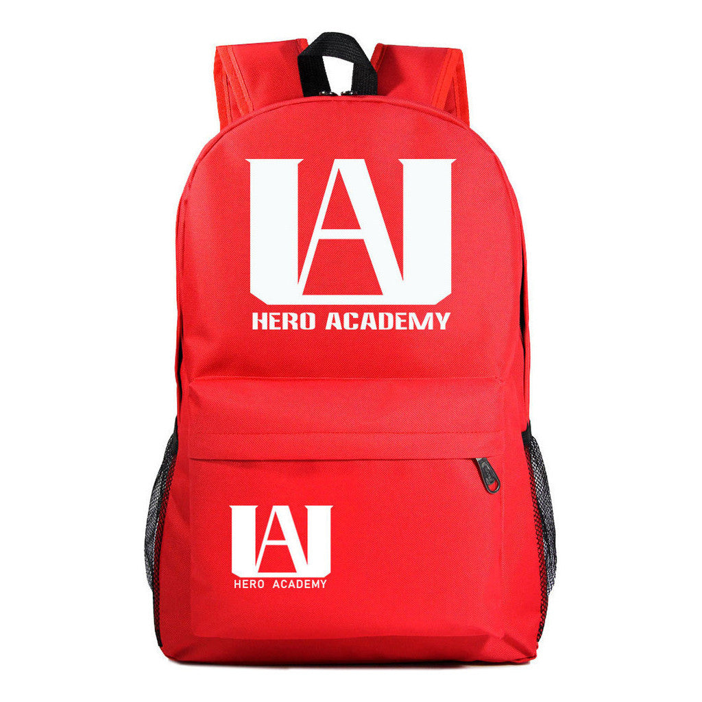 Cartoon Fashion Anime My Hero Academy Printed Youth Student Backpack Men's And Women's Leisure Backpack