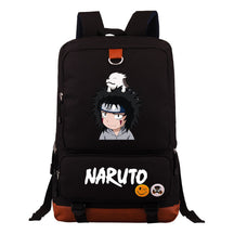 Cartoon Naruto Uchibo Youth Student School Bag Large Capacity Travel Bag Men's And Women's Backpack