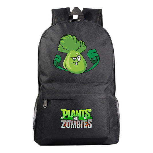 Game Plants Student School Bag Men's And Women's Leisure Backpack