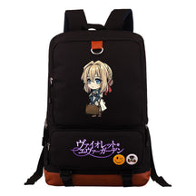 Printed Youth Student School Bag Large Capacity Travel Bag Men's And Women's Backpack
