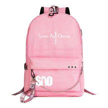 Sword God Domain Printed Usb Youth Student Backpack For Men And Women's Leisure Travel Backpack