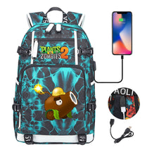 Printed Usb Youth Student Backpack For Men And Women's Leisure Travel Backpack