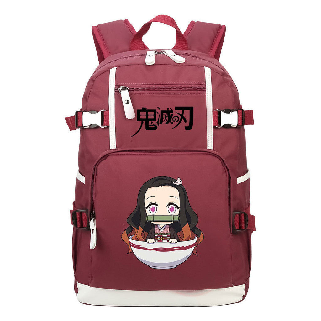 Cartoon Anime, Teenage Student Backpacks, Men's And Women's Backpacks, Leisure Travel Backpacks, Backpacks