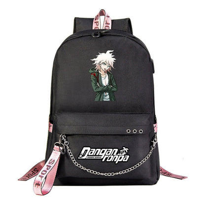 Usb Youth Student Backpack For Men And Women's Leisure Travel Backpack