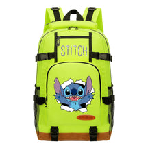 Interstellar Baby Stitch Printed Youth Student Backpack Boys and Girls Backpack
