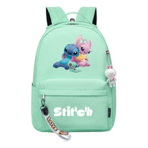 Interstellar Baby Stitch Printed Student Backpack, Casual Travel Bag, Girl Backpack