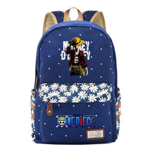 Anime Pirate Wang Lufei Printed Student School Bag Fragmented Flower Leisure Backpack