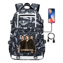 Evil Power Usb Youth Student School Bag Men's And Women's Backpack Leisure Travel Backpack