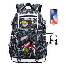 Seven Dragon Ball Usb Youth Student School Bag Men's And Women's Backpack Leisure Travel Bag