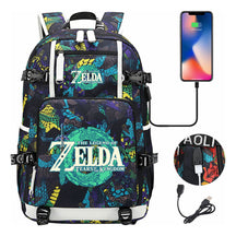 Printed Teenage Student Backpack For Men And Women's Leisure Travel Backpack