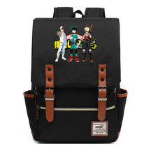 Animation My Hero College Prints Schoolbags For Young Students And Classic Backpacks With Belt Buckles For Men And Women.