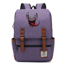 Printed Youth Student School Bag Casual Belt Buckle Classic Backpack