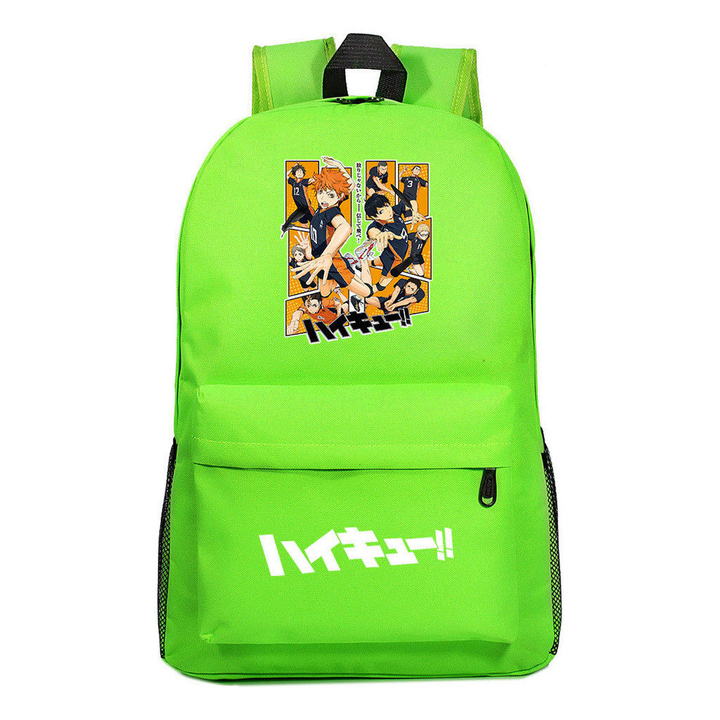 Naruto Usb Large Capacity Youth Student Backpack For Leisure Travel Backpack