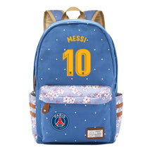 Sports Football Star Printed Youth Student Backpack For Men And Women's Leisure Backpack