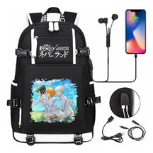 Promised Dream Island Usb Large Capacity Youth Student Backpack For Boys And Girls Leisure Travel Backpack