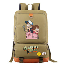 Strange Town Youth Student School Bag Large Capacity Travel Bag Men's And Women's Backpack