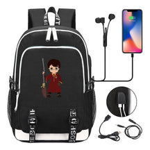 Magic School Youth Student Backpack Usb Men's And Women's Leisure Backpack
