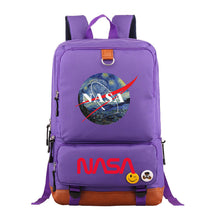 Nasa Fashion Printed Youth Student School Bag Large Capacity Travel Bag Men's And Women's Backpack