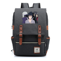 Naruto Printed Teenage Student Backpack, Casual Belt Buckle, Classic Backpack
