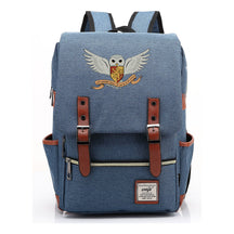 School Of Witchcraft And Wizardry Printed Student Backpack For Men And Women, Casual Belt Buckle, Classic Backpack 43*29*13.5cm