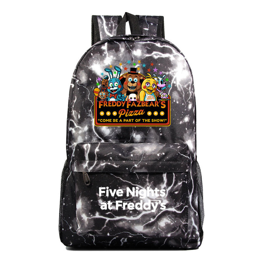 Toy Bear Game Fashion Starry Sky Youth Student Backpack Men's And Women's Leisure Backpack