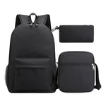 Starry Sky Youth Student School Bag Three Piece Set For Men And Women Backpack Set