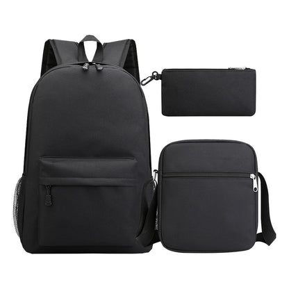 Starry Sky Youth Student School Bag Three Piece Set For Men And Women Backpack Set