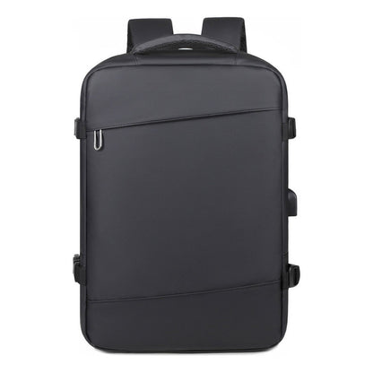 Usb Shoulder Bag For Women, Large Capacity And Minimalist Luggage Bag, Travel Backpack, Expansion Backpack
