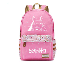 Printed Youth Student School Bag Fragmented Flower Leisure Backpack