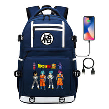 Seven Dragon Ball Usb Youth Student School Bag Men's And Women's Backpack Leisure Travel Bag