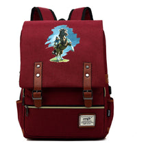 Game Zelda Kingdom Tears Print Youth Student Backpack Usb Casual Backpack