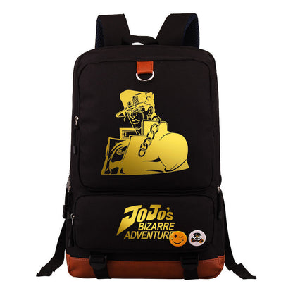 Cartoon Comic Jojo's Wonderful Adventure Youth Student Backpack Backpack Travel Bag