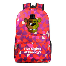 Fashion Toy Bear Game Fashion Starry Sky Youth Student Backpack Men's And Women's Leisure Backpack