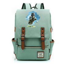 Game Zelda Printed Youth Student Backpack For Men And Women, Casual Belt Buckle, Classic Backpack