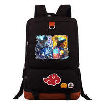 Cartoon Naruto Uchibo Youth Student School Bag Large Capacity Travel Bag Men's And Women's Backpack