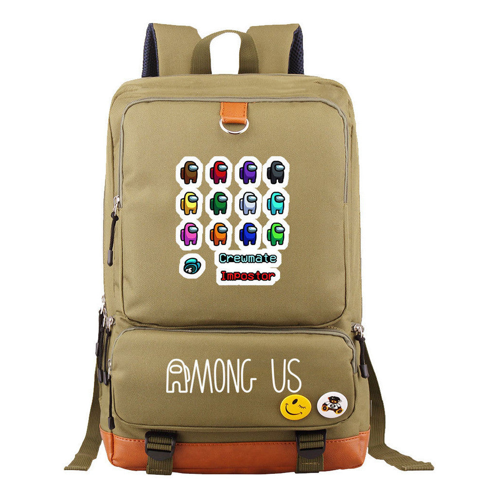 Youth Student Backpack, Large Capacity Travel Bag, Men's And Women's Backpack