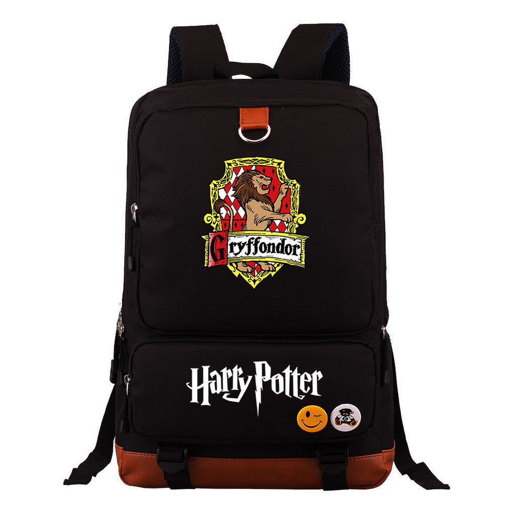 School Of Witchcraft And Wizardry Youth Student Backpack, Large Capacity Travel Bag, Men's And Women's Backpack