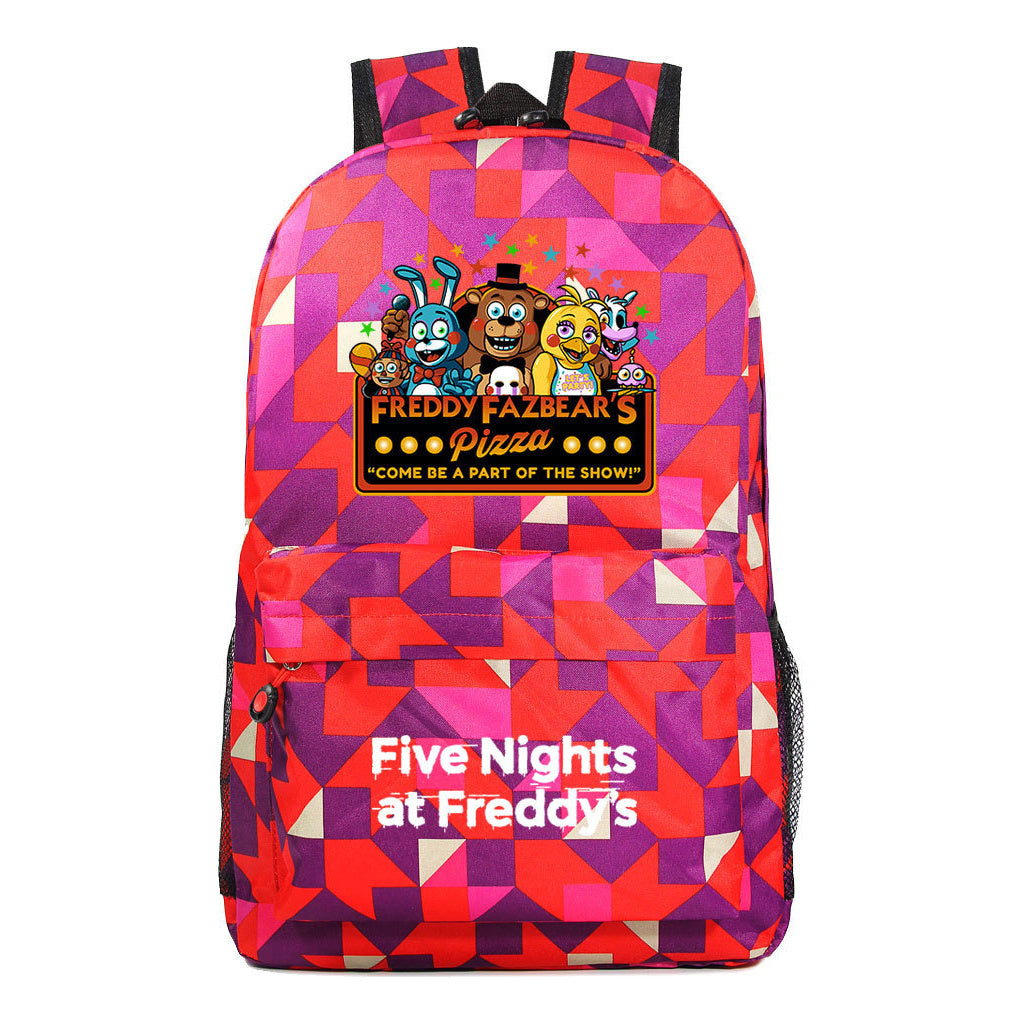Toy Bear Game Fashion Starry Sky Youth Student Backpack Men's And Women's Leisure Backpack