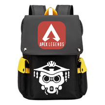 Apex Hero Print Usb Charging Head Youth School Bag Casual Backpack