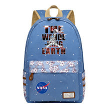 Fashionable Printed Student Backpack From Nasa, Casual Backpack
