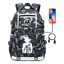 Manga Dragon Ball Usb Youth Student Backpack Men And Women, Backpack Leisure Travel